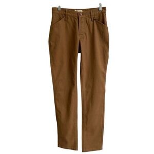 Taylor Stitch Camp Pants men’s 28 in British Khaki Hemp Canvas Golden Brown